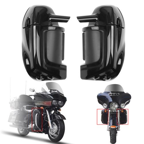 TCMT Lower Vented Leg Fairings For Harley Davidson Touring Models 1983-2013 TCMT Lower Vented Leg Fairings For Harley Davidson Touring Models 1983-2013