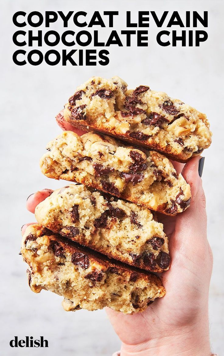 Each One Of These Levain Copycat Cookies Weighs Almost A Each One Of These Levain Copycat Cookies Weighs Almost A
