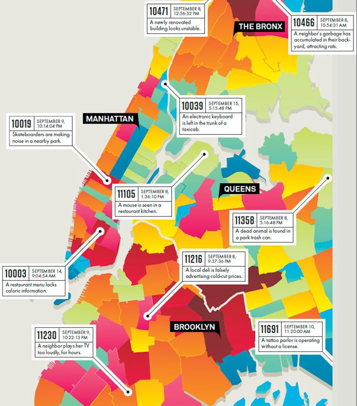infographic map