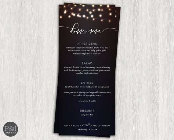 Πάνω από 25 κορυφαίες ιδέες για Rehearsal dinner menu στο Pinterest - dinner menu Πάνω από 25 κορυφαίες ιδέες για Rehearsal dinner menu στο Pinterest - dinner menu