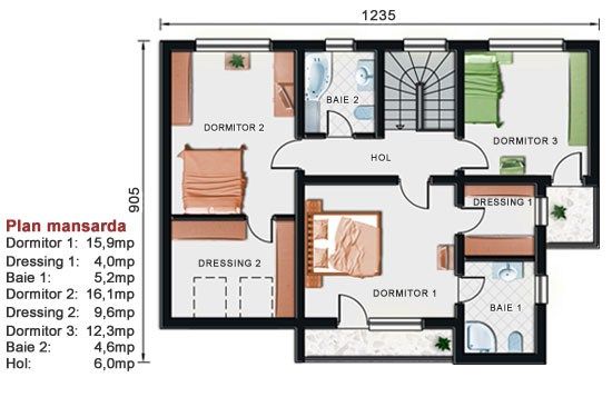 Proiecte Case Cu Etaj 21 Pin on decoratiuni casa
