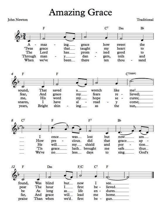 45 best amazing grace lyric tattoo designs images on pinterest amazing grace my chains are gone sheet music
