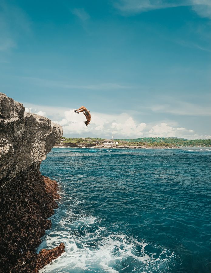 Dream Beach Cliff Jump