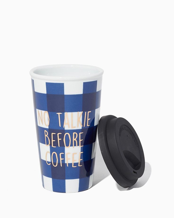 No Talkie Before Coffee Travel Mug No Talkie Before Coffee Travel Mug