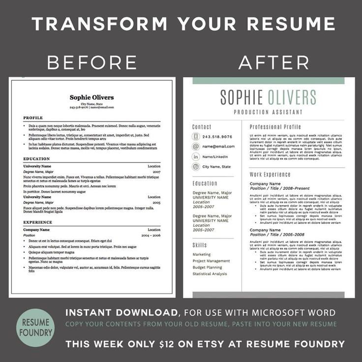Transform your old resume into a modern version. Very simple just download the template, copy and paste your contents and save. Now the question is, what will you wear to your interview?