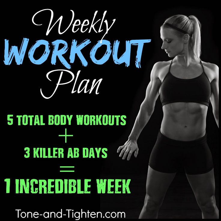 Best 25+ Weekly workouts ideas on Pinterest Week workout, One - weekly exercise plans Best 25+ Weekly workouts ideas on Pinterest Week workout, One - weekly exercise plans