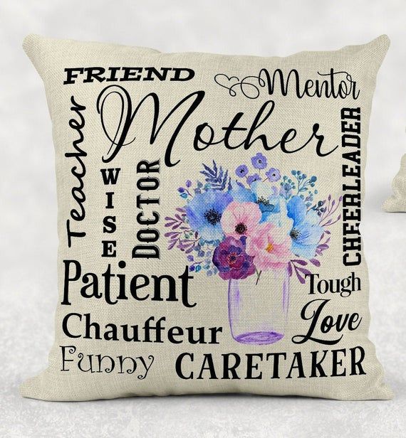 Home Is Where Mum Is Sequin CushionMam CushionMother's DayMummy Home Is Where Mum Is Sequin CushionMam CushionMother's DayMummy