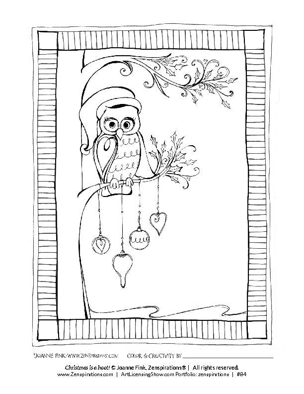 Free 92 Page Holiday Coloring Book