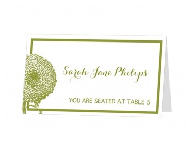 dinner place card template