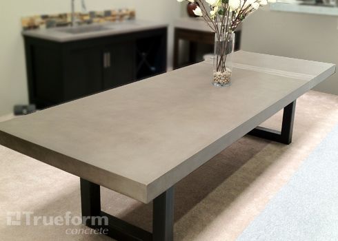 30 Best Custom Concrete Kitchen & Dining Tables Trueform Captivating Kitchen And Dining Room Tables Inspiration 30 Best Custom Concrete Kitchen & Dining Tables Trueform Captivating Kitchen And Dining Room Tables 2018