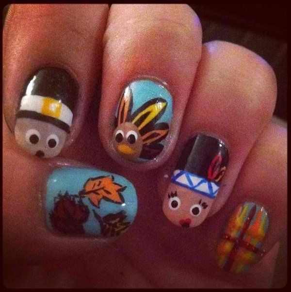 298 Best Fall / Thanksgiving Nails Images On Pinterest Fall Nail Thanksgiving Nails - Thanksgiving table Faces - 298 Best Fall / Thanksgiving Nails Images On Pinterest Fall Nail