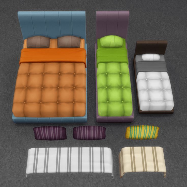 Sims 4 studio separated beds dynabxe
