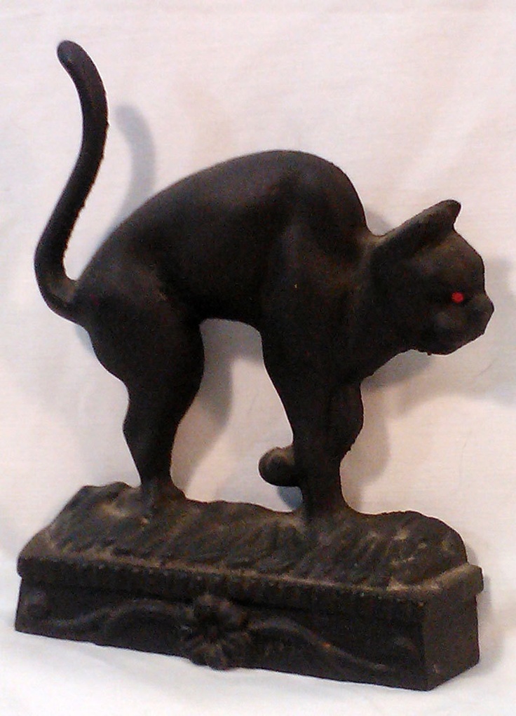 73 Best Antique Misc Cast Iron Images On Pinterest Cast Iron, Door Vintage Arched Back Black Cat Cast Iron Door Stop - 73 Best Antique Misc Cast Iron Images On Pinterest Cast Iron, Door