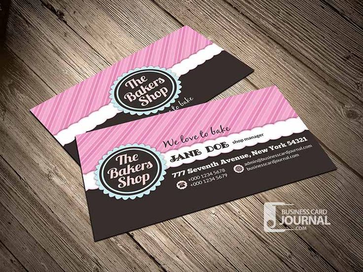 The 25 Best Bakery Business Cards Ideas On Pinterest Bakery Business Cards Templates Free At Businesscardjournal