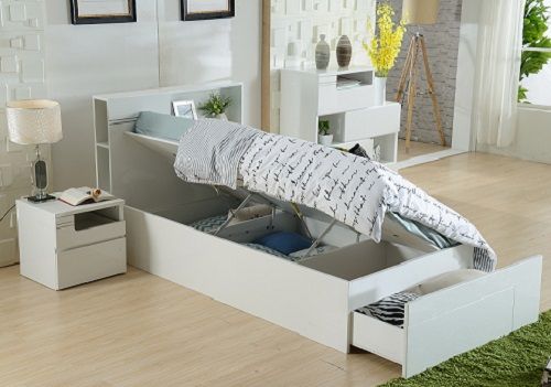 Edge 3 Lift Storage Bed Design Edge 3 Lift Storage Bed Design, Gas Lift Bed King Single