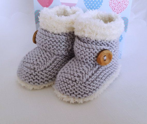 Handmade Crocheted//Knitted Girls Booties//Ballerinas 0-3 3-6 /& 6-9 Months