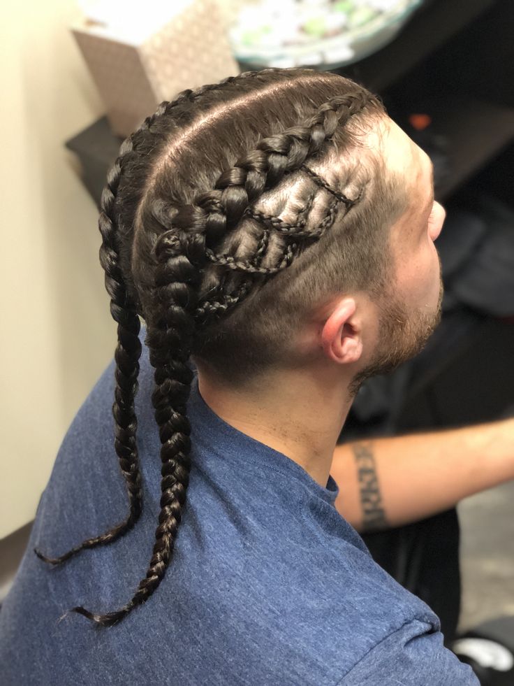 French braids cheap men