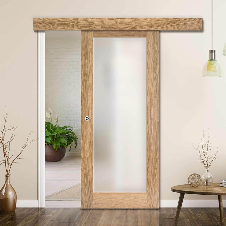 Single Sliding Door Wall Track Pattern 10 Oak Frosted Glass Unfinished Doors Internal Single Sliding Door Wall Track, Sliding Door Wall Track