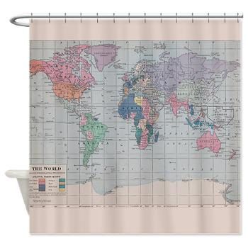 28 best Shower Curtains images on Pinterest Shower curtains - best of world map fabric etsy 28 best Shower Curtains images on Pinterest Shower curtains - best of world map fabric etsy