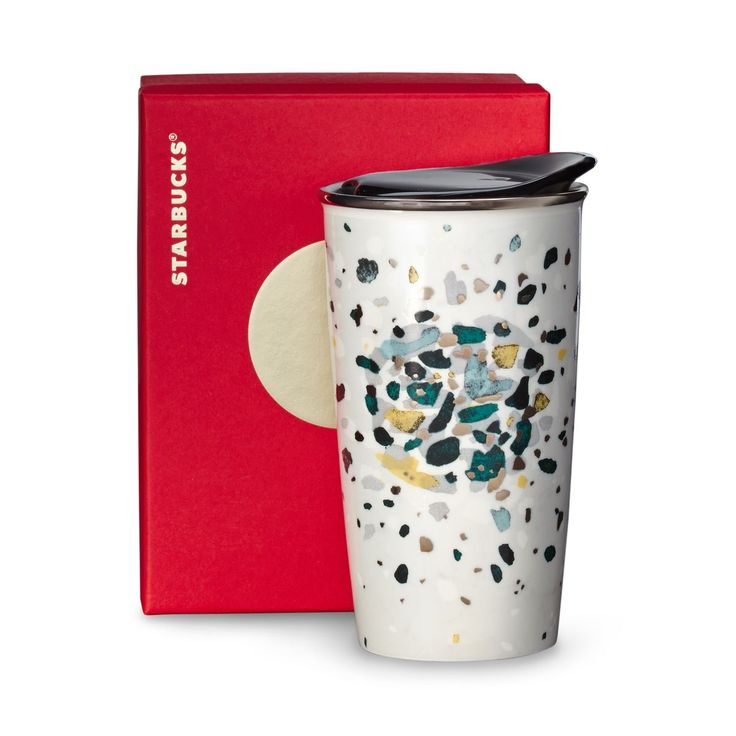 Starbucks Red Ceramic Travel Mug Starbucks Red Ceramic Travel Mug