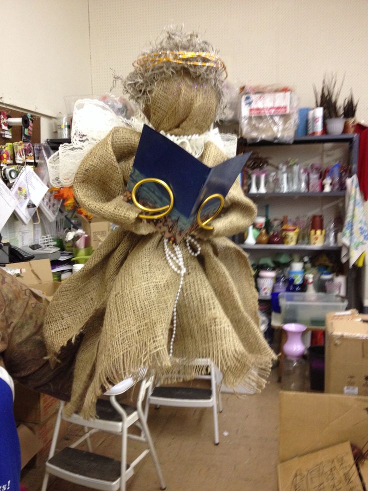 burlap angel tree topper clark flower gift shop primative christmas tree