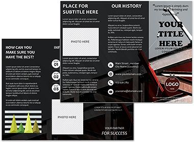 windows brochure template