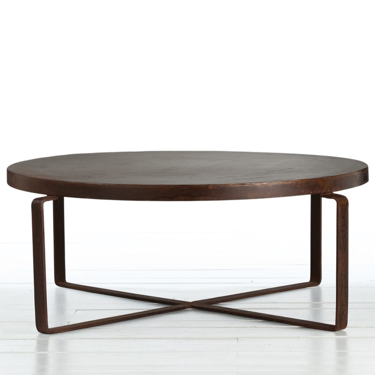 70 Best Coffee Tables Images On Pinterest Low Arteriors Trayton Iron Coffee Table In Rustic Copper Finish