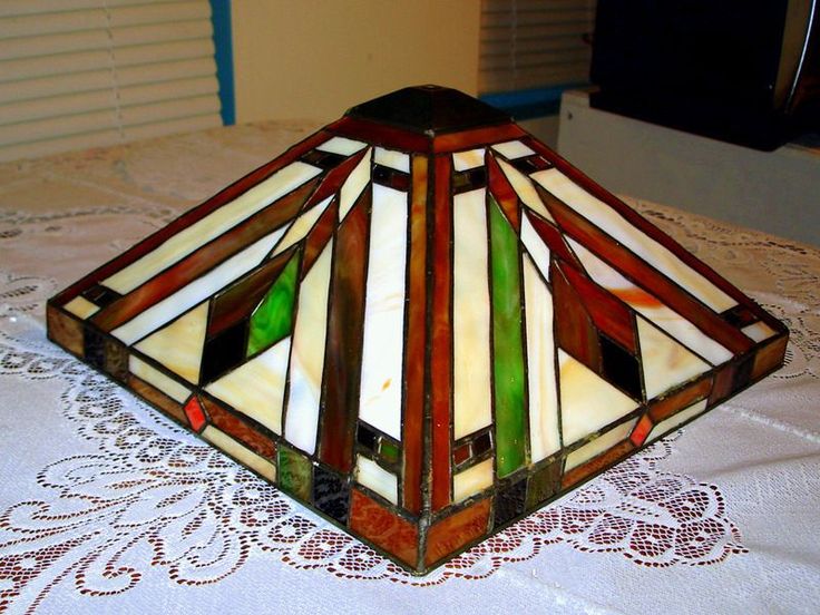 Style Art Deco Lamp Shade Stained Glass Shades Floor Lamps Style Art Deco Lamp Shade, Stained Glass Drum Lamp Shade