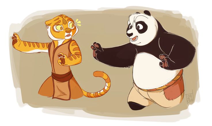 Kung fu panda anime