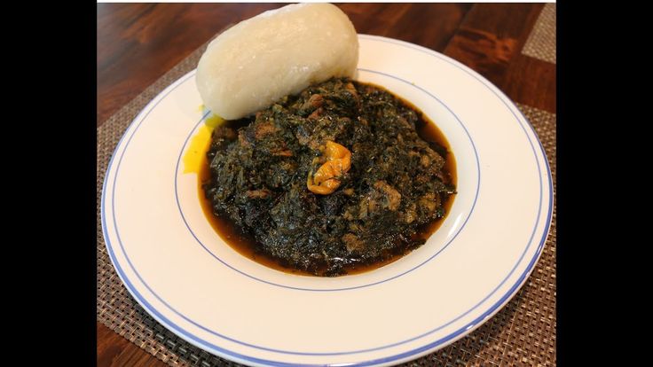 How to make excellent Water Fufu and Eru. - YouTube | African food