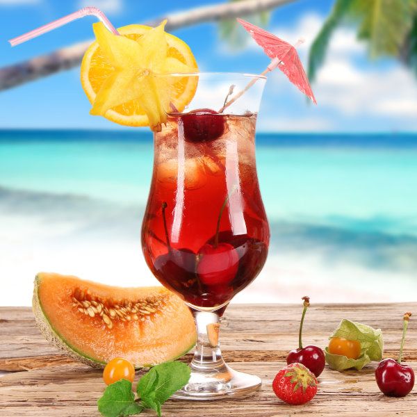 This Black Cherry is a great drink any time of year! Black cherries are the most popular cherry because they are sweet and perfect for any use. This is a fantastic drink!