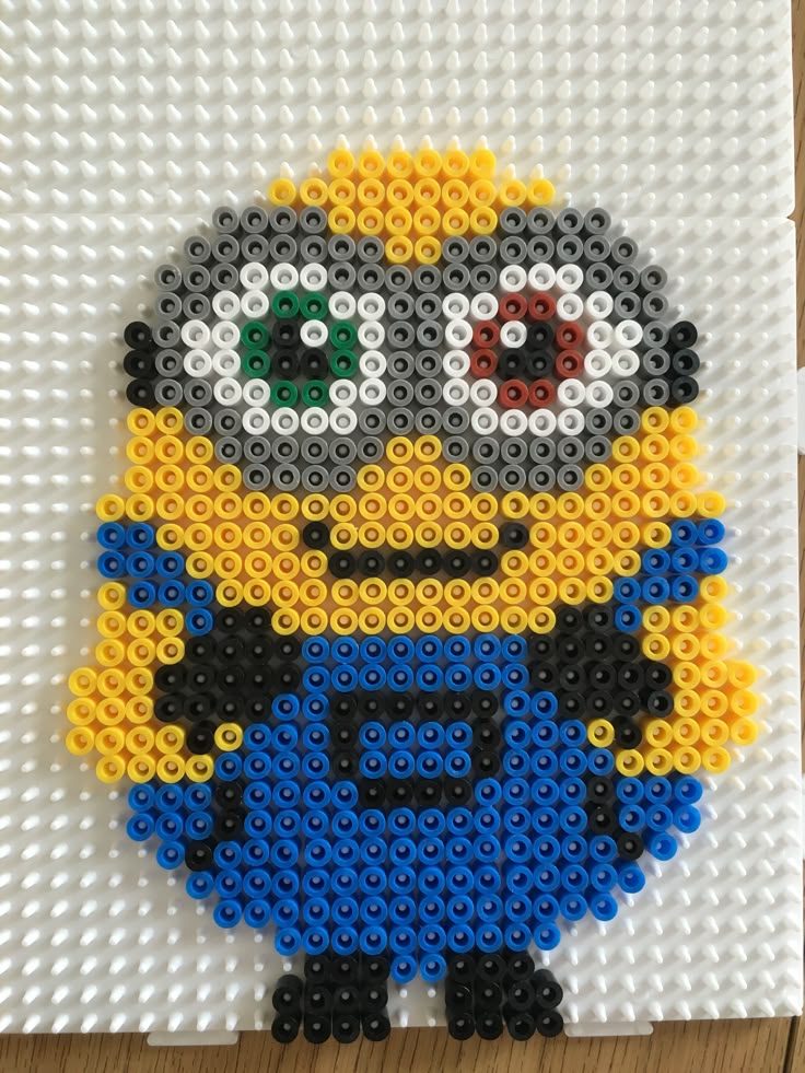 Hama Beads B U00fcgelperlen Bob Minions