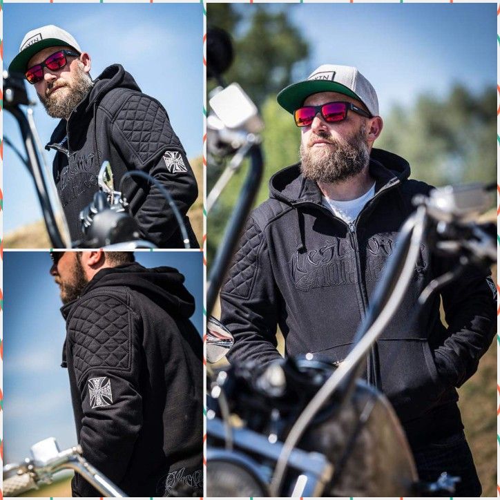 West Coast Choppers Zip Hoodie Por Vida