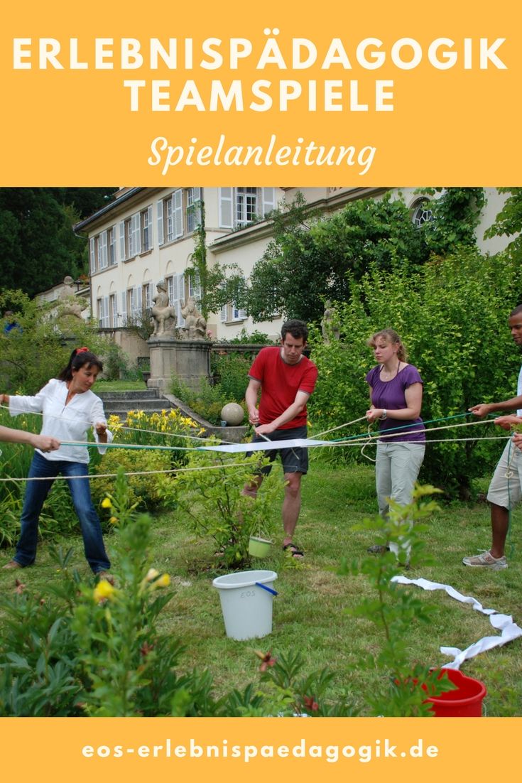 Teamspiele kennenlernen