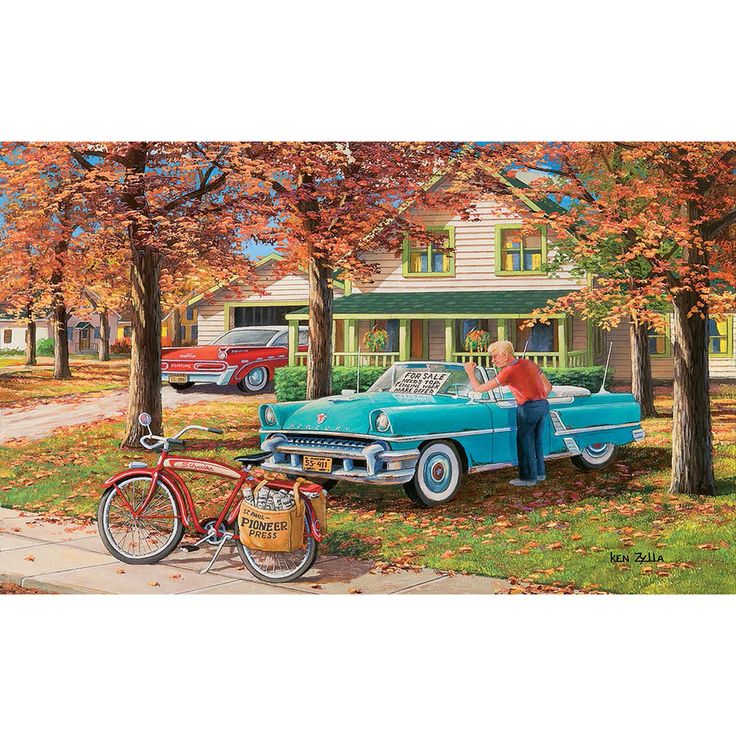 A Young Man's Dream 300 Large Piece Jigsaw Puzzle Larger