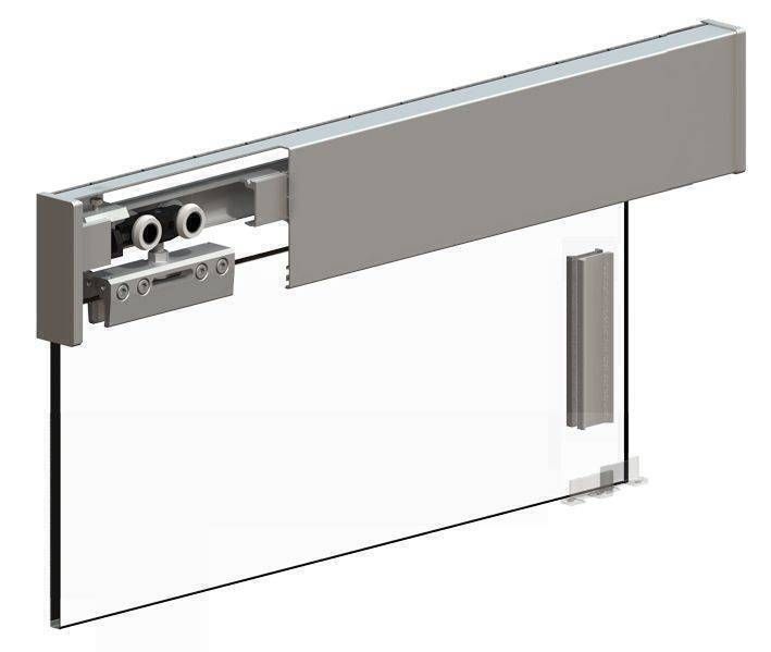 Hercules Glass Aluminium Pelmet Cover Silver Accessories And Sliding Door Systems Hercules Glass Aluminium Pelmet Cover, Hercules Sliding Door System