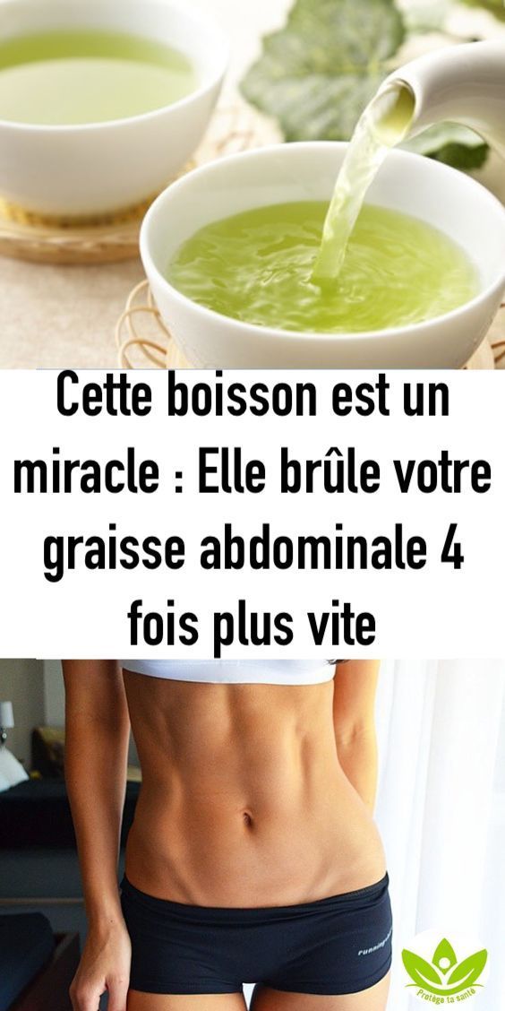 Cette boisson est un miracle : Elle brûle votre graisse abdominale 4 fois plus ...