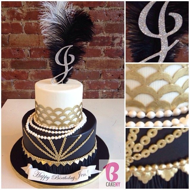 Gatsby Style Cake Gatsby Style Cake