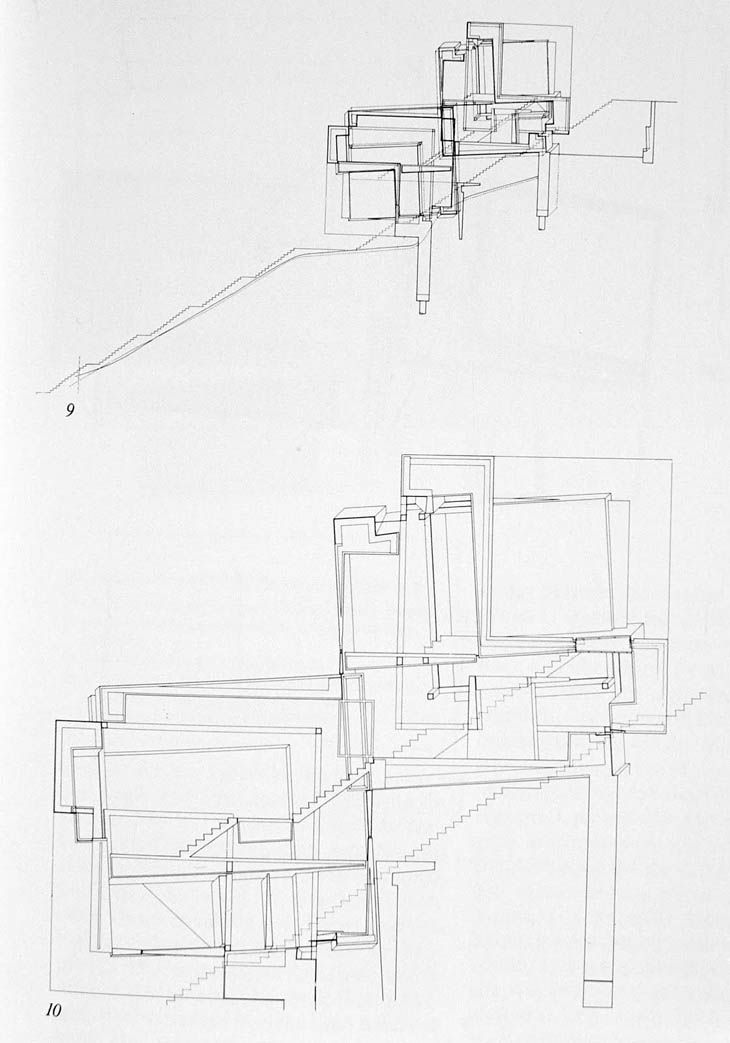 Guardiola House Peter Eisenman At Frac Centre Val De Loire Bmiaa Peter Eisenman Architecture Drawing Architecture