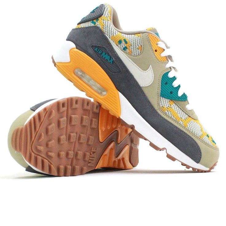 NIKE AIR MAX 90 GS WOMEN BIANCO PELLE NUOVO ...