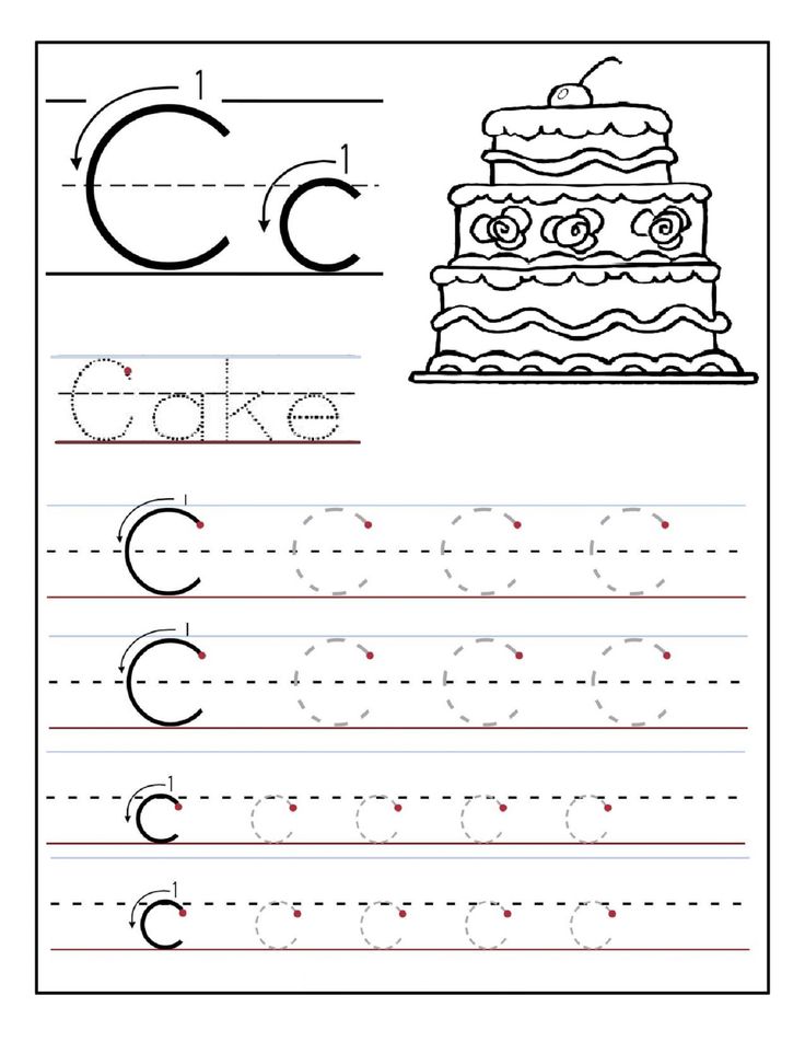 letters tracing templates