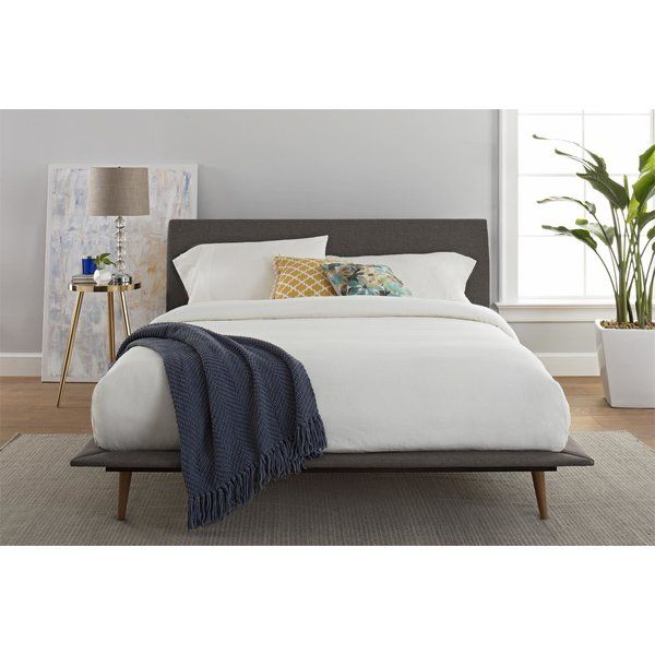 You Ll Love The Landen Queen Upholstered Platform Bed At Wayfair Great Deals On All Furniture Products Wi Mid Century Home Decor Upholstered Platform Bed, Landen Queen Upholstered Platform Bed