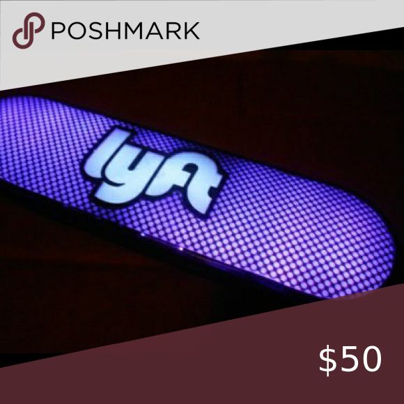Lyft Rideshare Amp Light Up Display Beacon