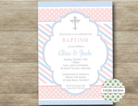 8 best Charlie Baptism images on Pinterest Christening, Baptism - sample baptismal invitation for twins 8 best Charlie Baptism images on Pinterest Christening, Baptism - sample baptismal invitation for twins