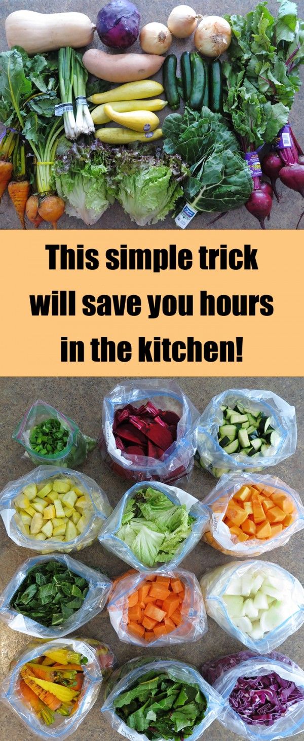 This Simple Trick Will Save You Hours in the Kitchen Later