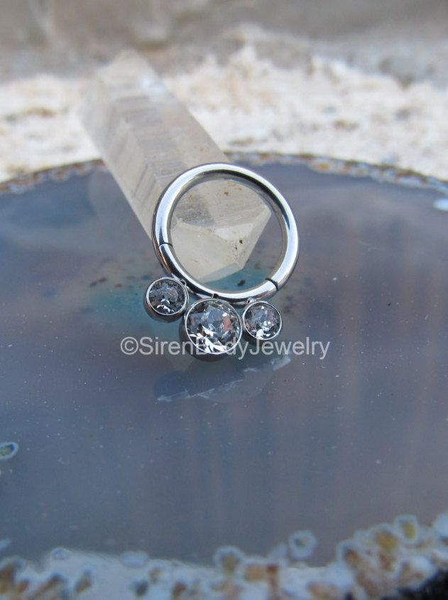 Stainless Steel Ear Ring Mri Stainless Steel Ear Ring Mri
