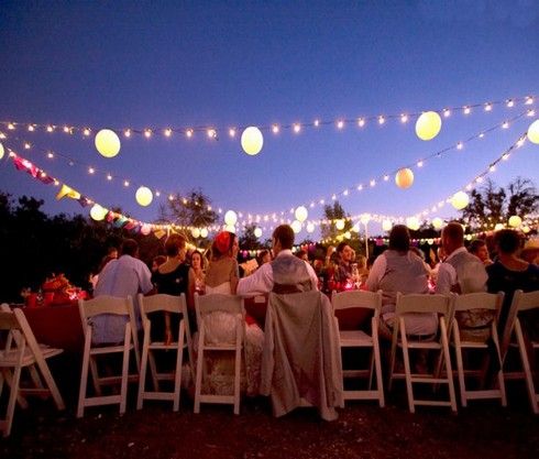 outside wedding lighting ideas. providing the proper wedding lighting for your outdoor party is a must will give fantastic effect as well outside ideas