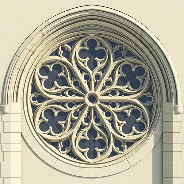 Gothic Rose Window Tracery on Behance ...