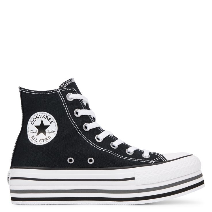 Black Converse Outfits, Black Chucks, High Top Chucks, High Top Boots ...