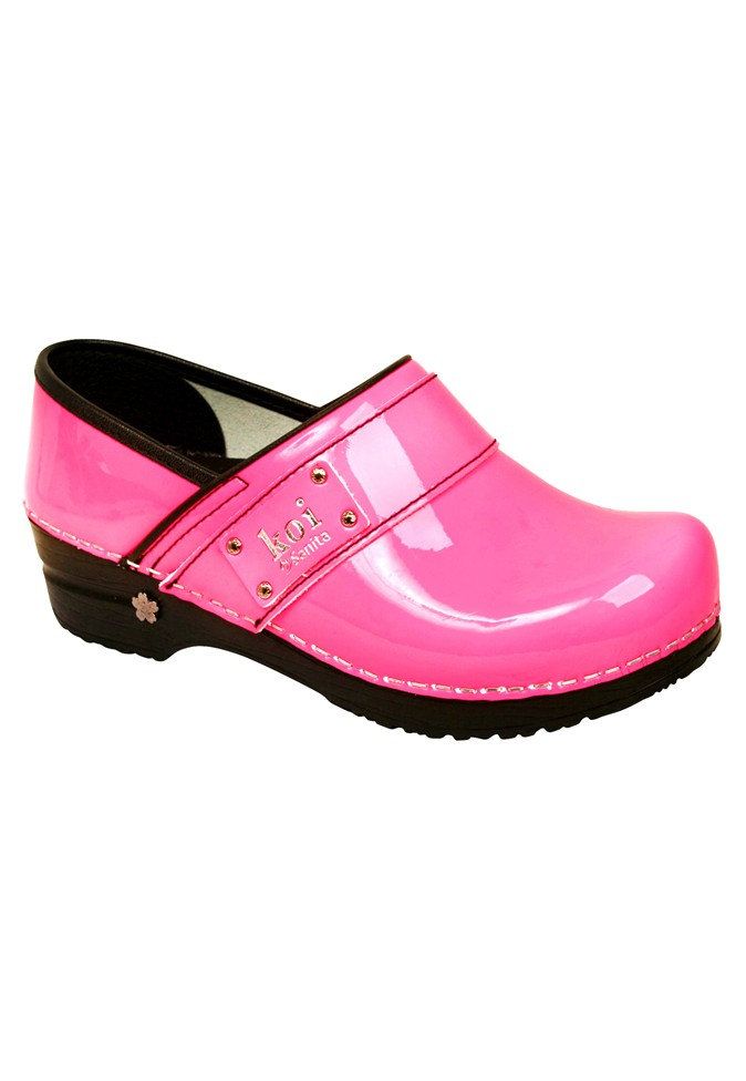 hot pink nursing shoes